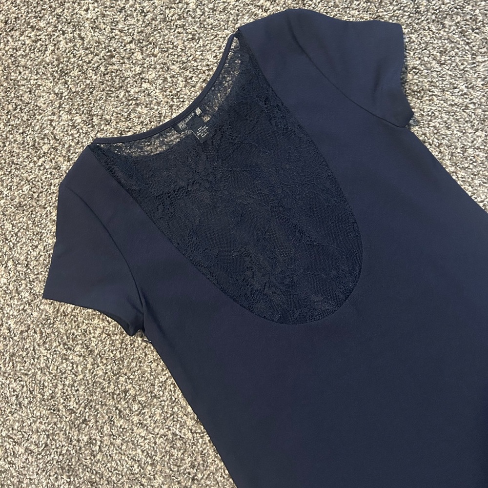 Women’s T Shirt Dress Forever 21 Size M Navy Blue